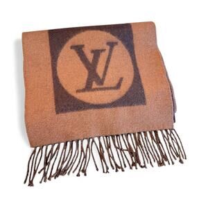Louis Vuitton Angora Wool Scarf